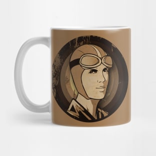 Aviator Vintage School Mug